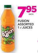 Fusion Juices-1Ltr Each