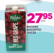 Rhodes Juices-Each