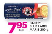 Bakers Blue Lable Marie-200g Each