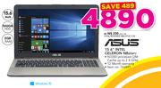 Asus 15.6" Intel Celeron Notebook X541