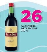 Tassenberg Dry Red Wine-750ml
