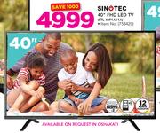 Sinotec 40" FHD LED TV STL-40F1A11A
