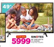 Sinotec 49" FHD LED TV STL-49E2000G
