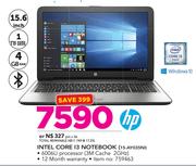 HP Intel Core i3 Notebook 15-AY035NI