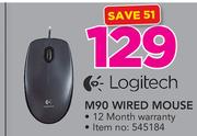 Logitech M90 Wired Mouse