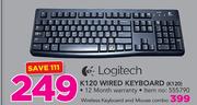 Logitech Wireless Keyboard & Mouse Combo