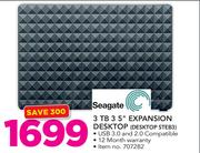 Seagate 3TB 3.5" Expansion Desktop STEB3