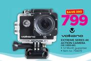 Volkano Extreme Series 4K Action Camera VK-10005-BK