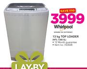 Whirpool 13kg Top Loader(WTL 1300 SL)
