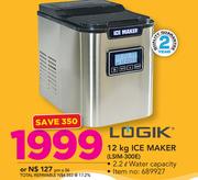 Logik 12Kg Ice Maker LSIM-300E