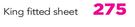 Design Studio King Fitted Sheet 