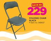 Folding Chair Black