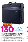 Kingsons 15.6" Office Series Black Laptop Case(K8674W-BK)