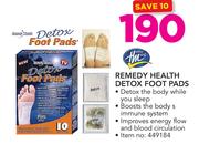Home Mark Remedy Health Detox Foot Pads