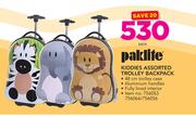 Paklite Kiddies Trolley Backpack-Each