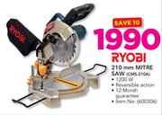 Ryobi 210mm Mitre Saw(CMS-210A)
