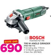 Bosch 700W Angle Grinder(PWS 700-115)