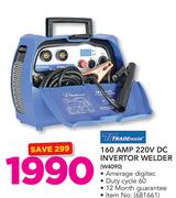 Tradeweld 160 AMP 220V DC Invertor Welder(W4090)