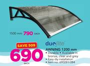 Duolite Awning 1500mm-Each