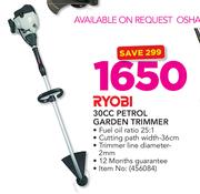 Ryobi 30cc Petrol Garden Trimmer