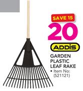 Addis Garden Plastic Leaf Rake