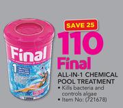 Final All-In-1 Chemical Pool Treatment