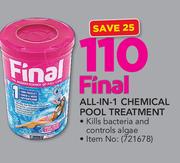 Final All-In-1 Chemocal Pool Treatment