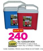 Camp Master 26Ltr Cooler Box