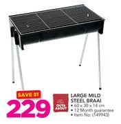 Out&About Large Mild Steel Braai