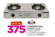 Alva 2 Burner Gas Stove(GCS04)