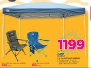 Camp Master Delux 300 High Back chair-Each