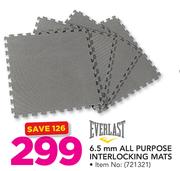Everlast 6.5mm All Purpose Interlocking Mats Each