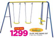 Bounce King Glide And Swing Set