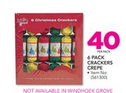 6 Pack Crackers Crepe-Per Pack