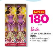 Barbie 29cm Ballerina Doll-Each