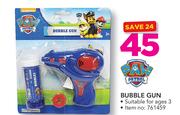 Paw Patrol Bubble Gun
