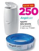 Angelcare Nappy Bin White