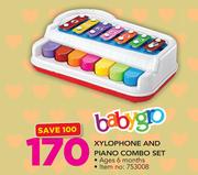 Babygro Xylophone And Piano Combo Set