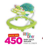Little One Baby Duck Walker