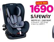 Safeway Moto X1 Car Seat