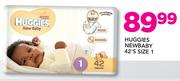Huggies Newbaby 42's Size 1
