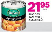 Rhodes Jam-900g Each