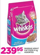 Whiskas Adult Cat Food-4kg Each