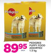 Peddigree Puppy Food -1.5kg Each