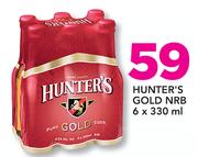 Hunters Gold NRB-6x330ml