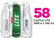 Castle Lite NRB-6x340ml