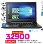 Lenovo notebook intel pentium