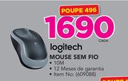 Logitech mouse sem fio-cada