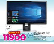 Dell monitor LED 21.5"(se2216h)