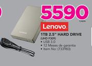 Lenovo 1TB 2.5" Hard Drive UHD F309